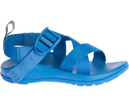 Sandalias Chaco Niños Z/1 EcoTread Azules España FDPE83642